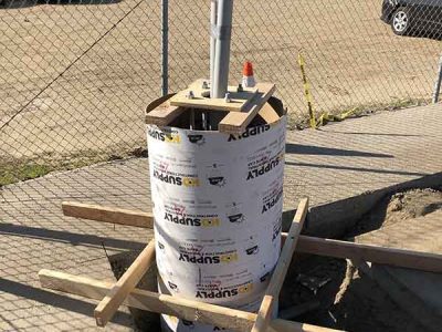 Light Poles Electrical Project