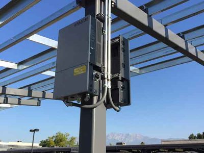 Solar Carport Inverter Installation