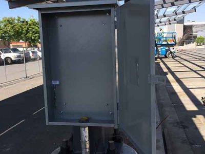 Solar System Enclosure Box Installation